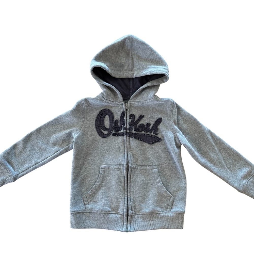 OshKosh B'gosh Heather Gray Kids Hoodie, Size 4T
